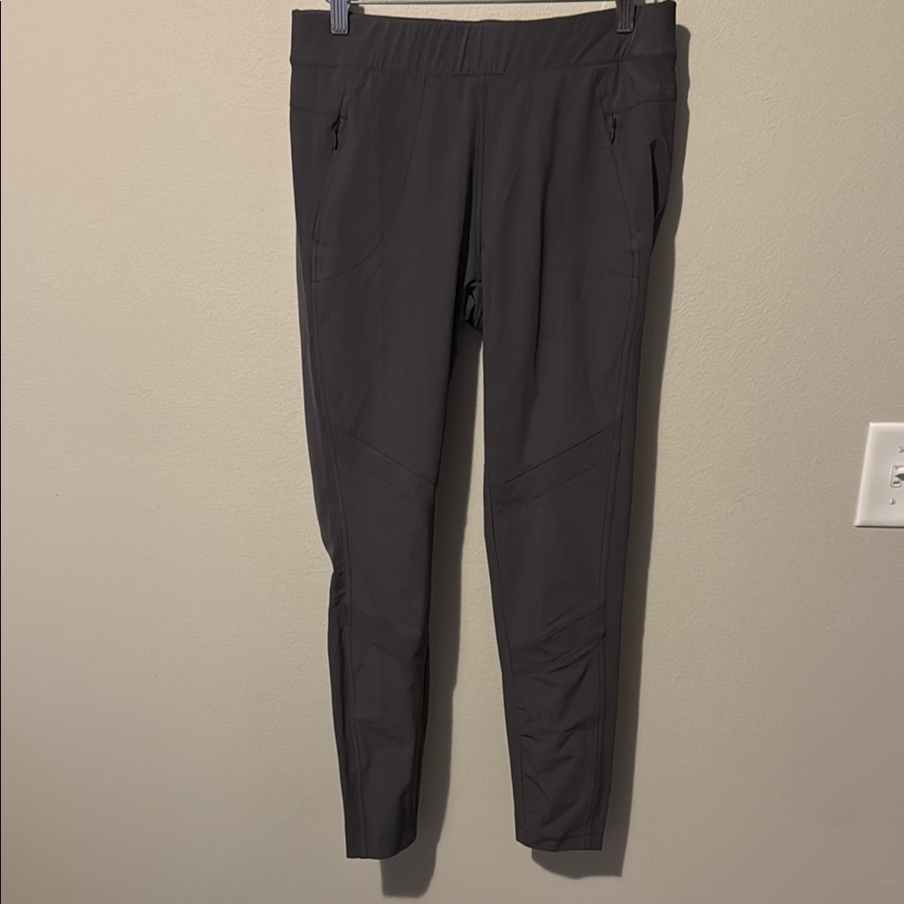 Kuhl Gray Weekendr Hiking Outdoor Tight Women's S Pants Zipper Pockets Athletic